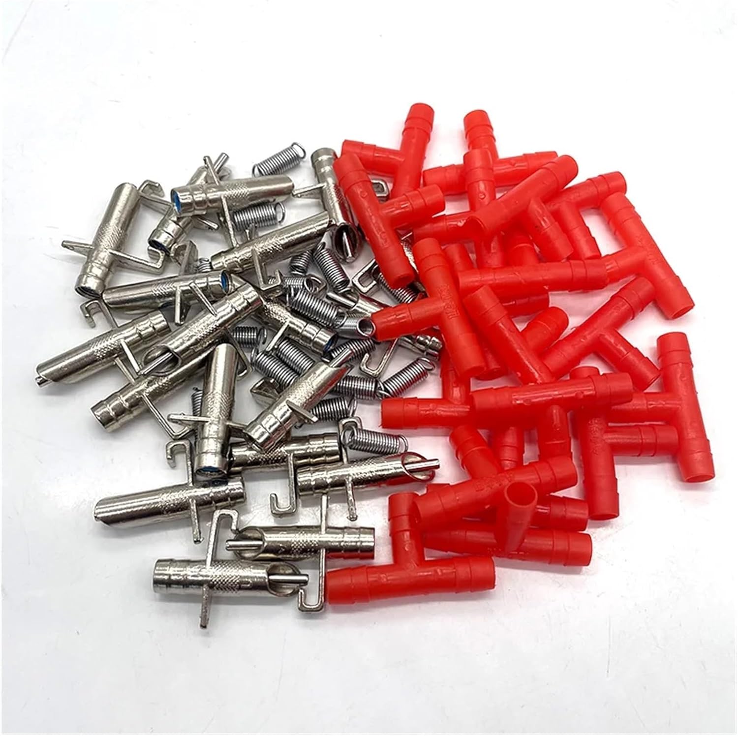 Practical 60Pcs Animal Rabbit Feeder Drinker Water Automatic Nipple Waterer Bunny Rodents Drinking Tools