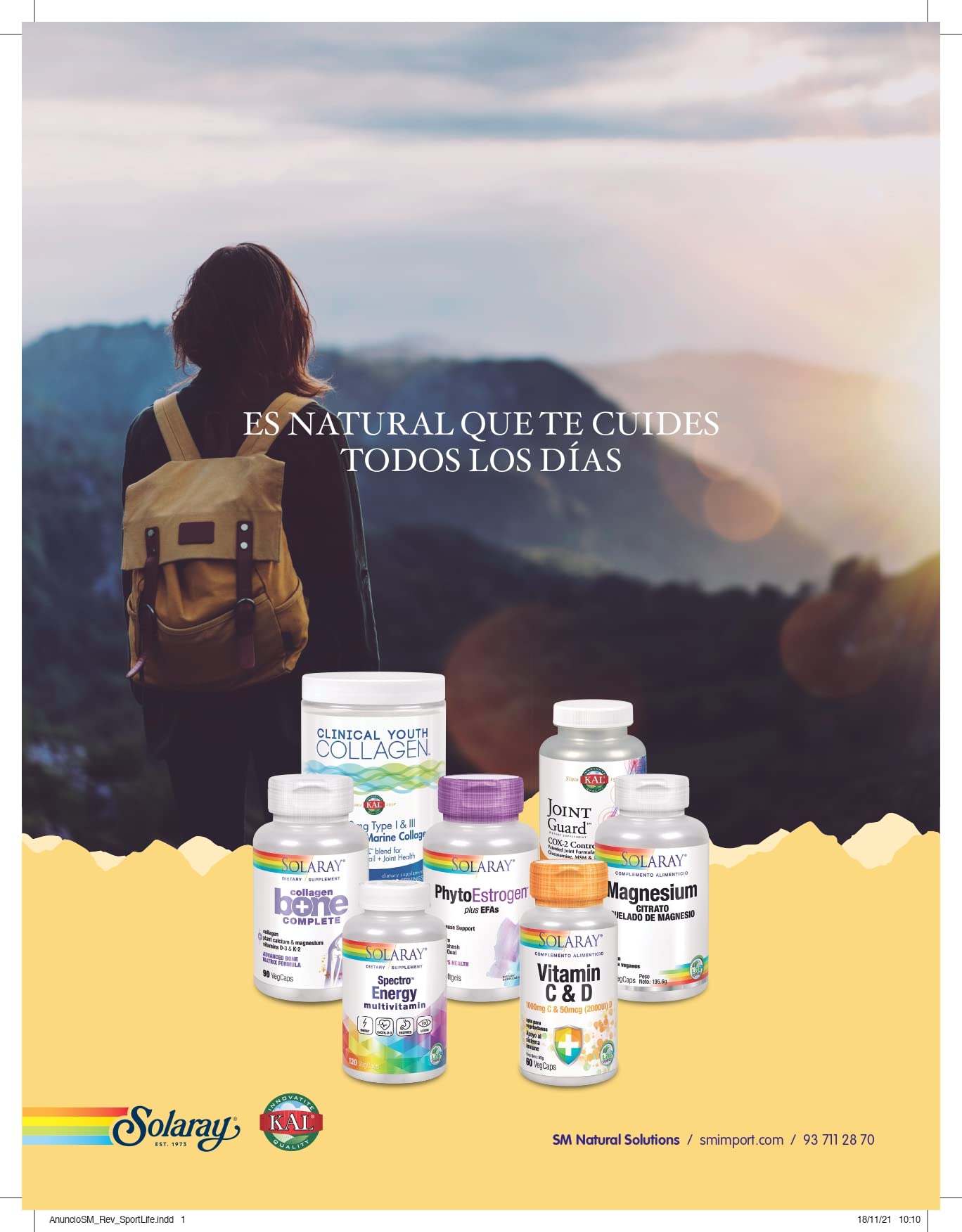 SOLARAY®. Methyl B complex 60VegCaps. Sin gluten. Apto parta veganos.