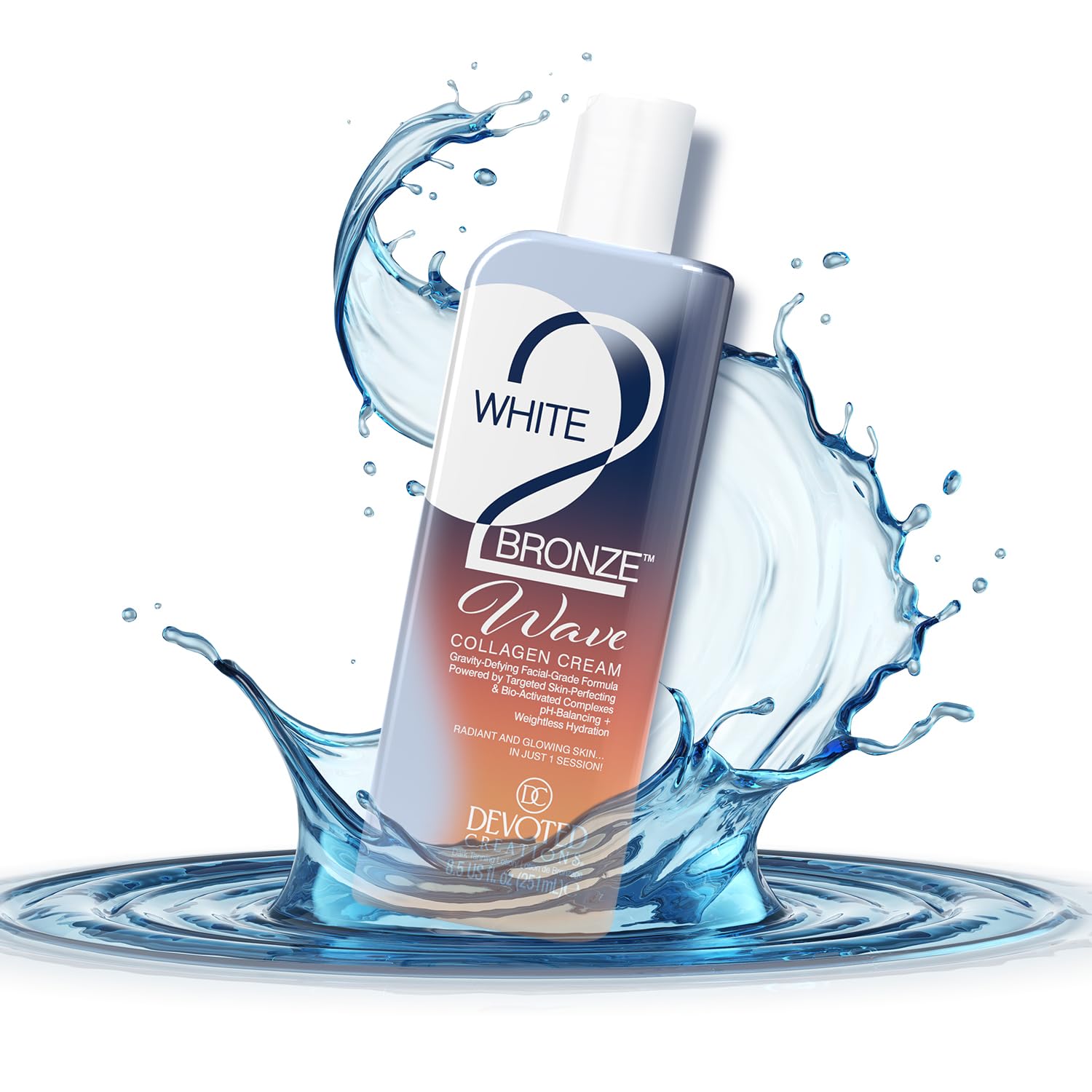 Amazon.com : Devoted Creations White 2 Bronze Wave - Gravity