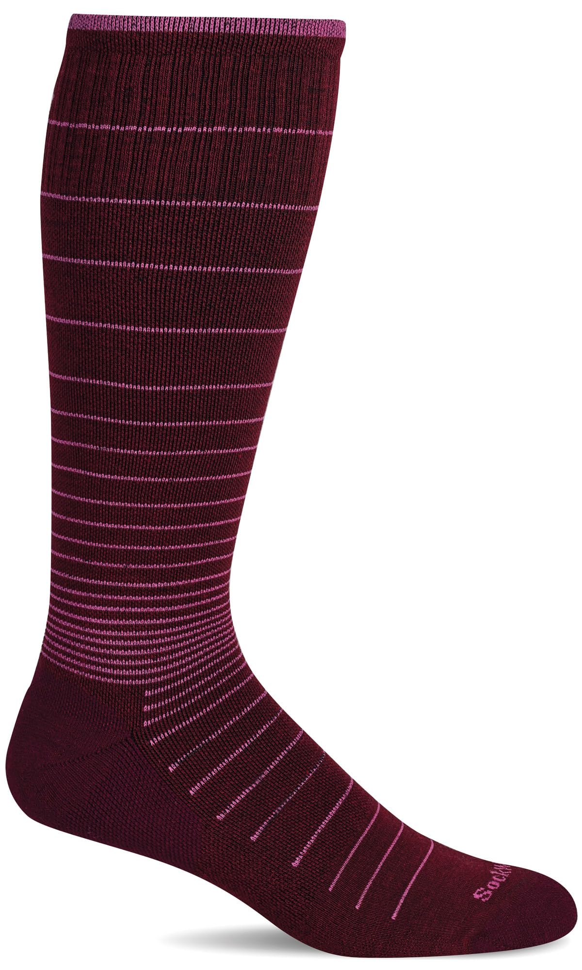 SOCKWELL Women's Compression Socks Travel Socks Support Socks Circulator SW1W Compression Class 1 (15 - 20 mmHg), the therapeutic knee socks promote blood circulation and prevent swelling and fatigue