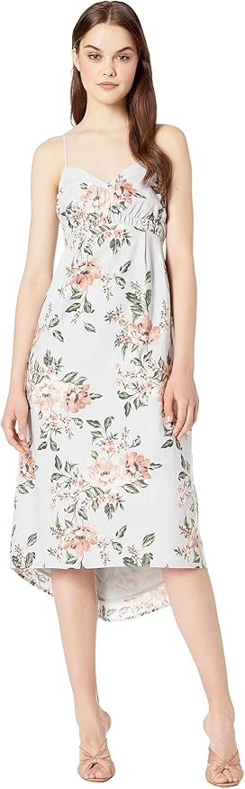 wayf hampshire handkerchief midi dress
