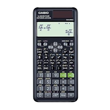 Casio FX-991ES Plus-2nd Edition Scientific Calculator, Black