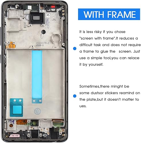 Miniatura 3 de Para Samsung Galaxy A52 5G Reemplazo de pantalla INCELL A52 5G LCD SM-A526 A526 A526U A526T A526V SM-A526A A526B A526U1 A526W Pantalla LCD táctil