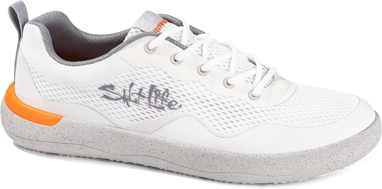 Salt Life Men’s The Tidewalker Casual Sneaker – Quick-Dry Mesh Upper, EVA Midsole, Coastal Lifestyle Design