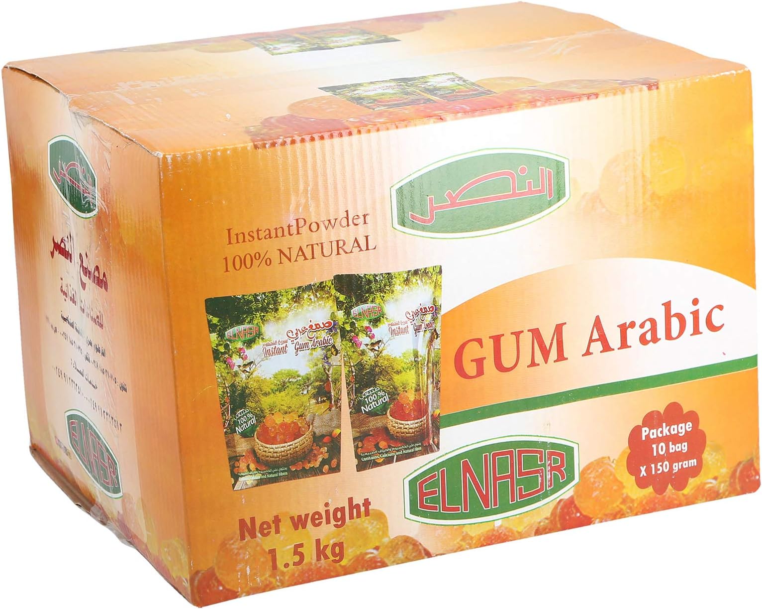 โ Gum Arabic, 150 g (pack of 10)