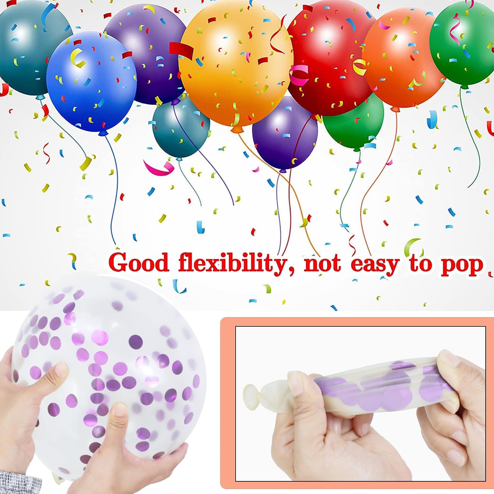 Pink & Purple Balloons - Party Decorations -3 Pink & Purple Balloons - Party Decorations -3