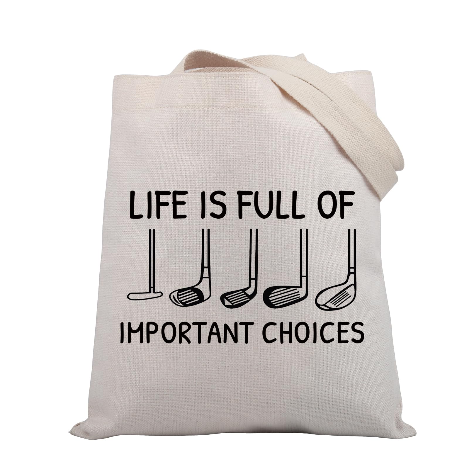 BDPWSS Golf Gifts For Women Golfers Golfing Accessories Golf Player Gift Life Is Full Of Important Choices Golf