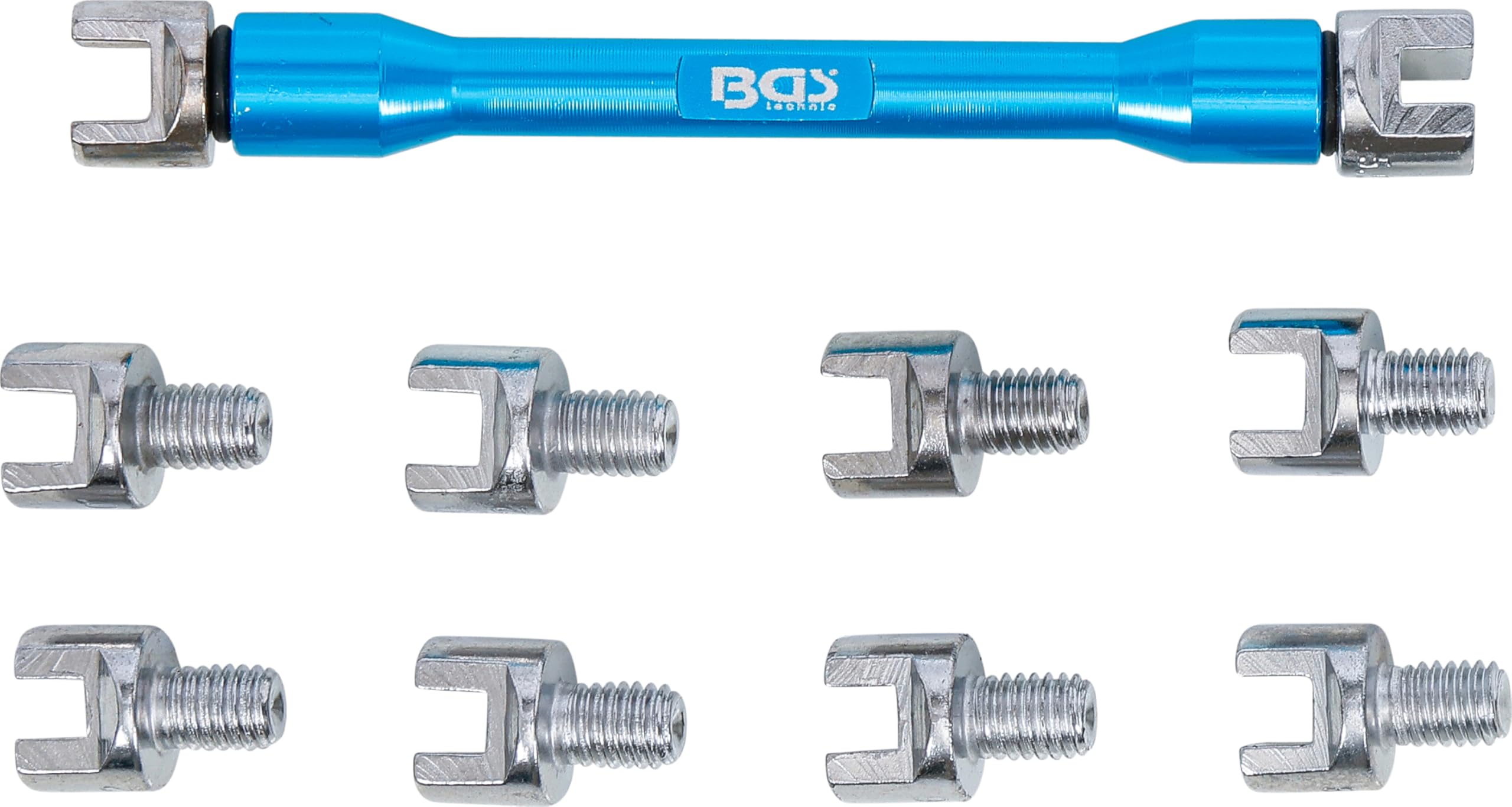 BGS 8361 | Chiave per raggi | teste intercambiabili | per motoveicoli | 10 pz.