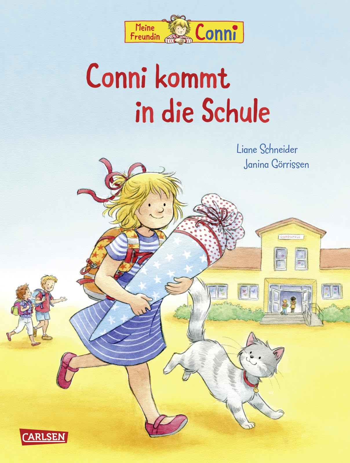 Conni-Bilderbücher: Conni kommt in die Schule (Neuausgabe): Ein Bilderbuch für Vorschulkinder