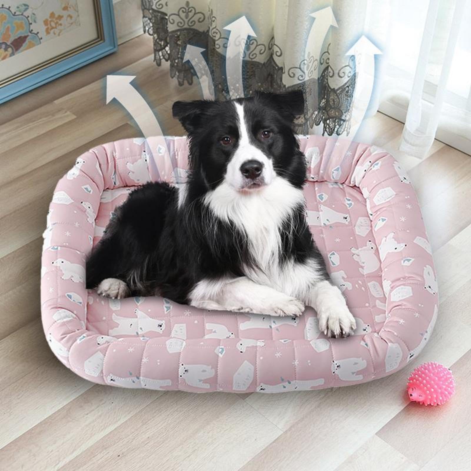 Tappetino di raffreddamento per cani, tappetino da letto per gatti sellf tappetino di raffreddamento, gel non tossico durevole tappetino per animali domestici, forniture per animali domestici per cani | Fondo impermeabile, coperta per animali domestici, m