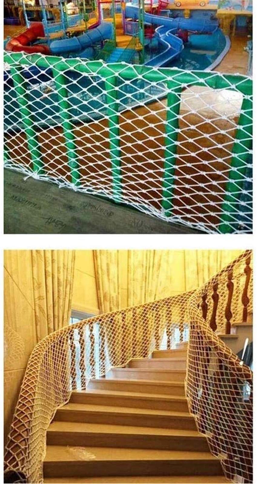 Red de Protección Duradera para Gatos en Balcones y Ventanas, Red de Seguridad, para Escaleras Exteriores, Balcones o Terrazas (Size : 1.2x10m)