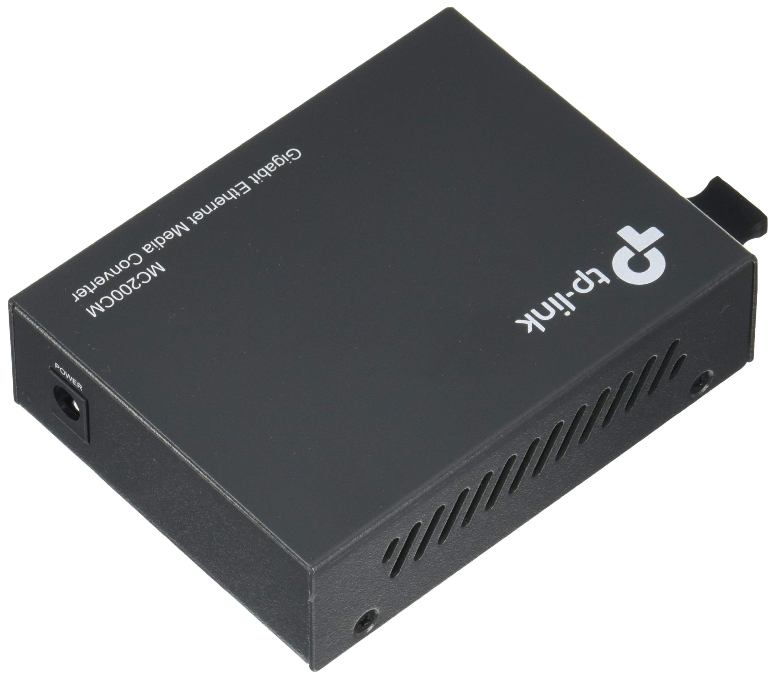 TP-Link MC200CM Convertisseur RJ45 Gigabit/Fibre Optique Multimode/ 850nm/ 0.55km, Noir & MC220L Convertisseur RJ45 Gigabit/Module mini-GBiC SFP Multimode-Monomode/0.55-10km, Noir