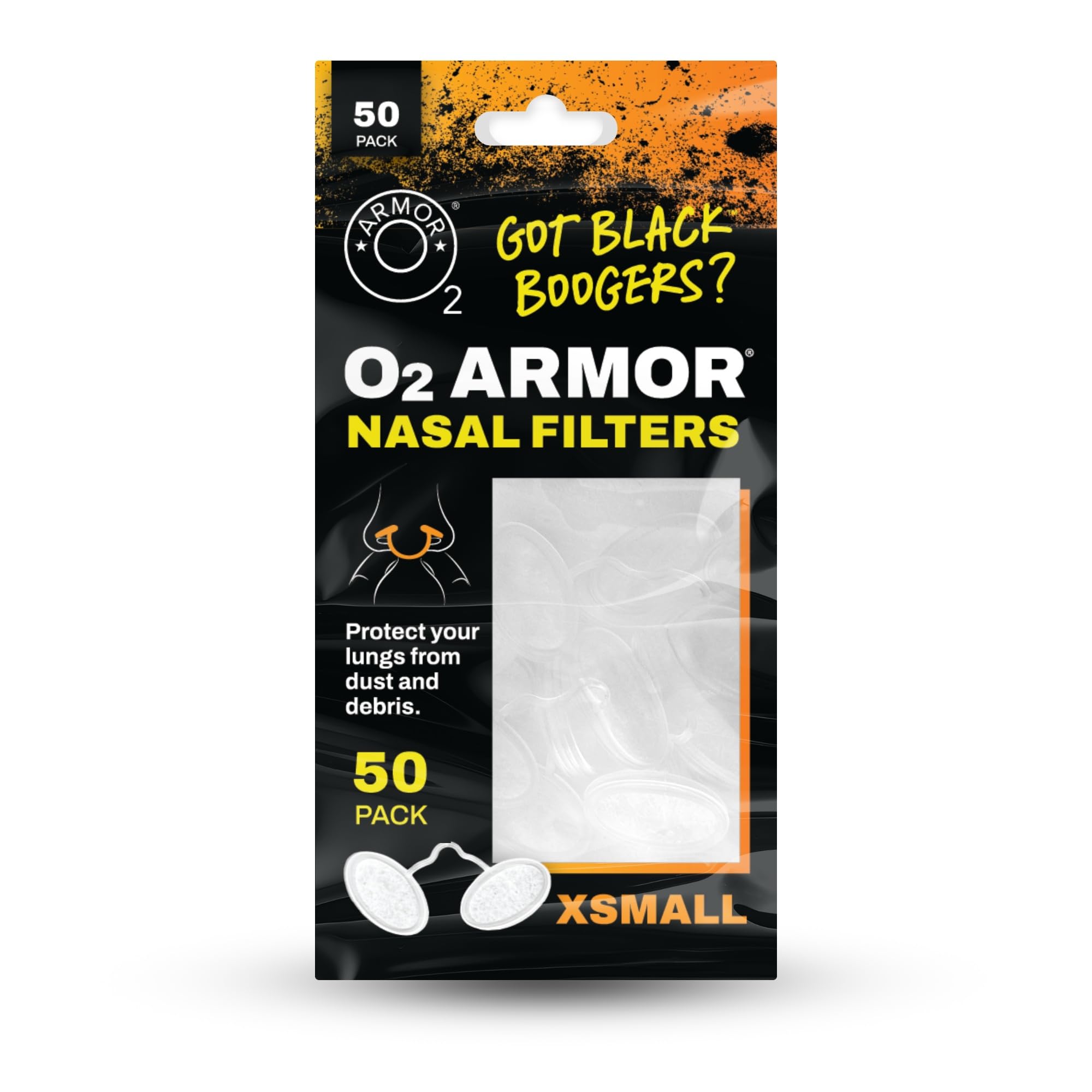 O2 Armor Nose Filters
