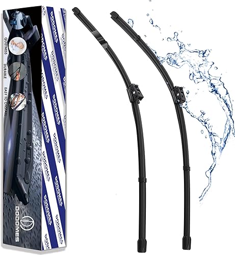 Miniatura 7 de DODOMES Limpiaparabrisas de 24 pulgadas + 19 pulgadas, repuesto de calidad OEM para Mercedes-Benz CLA250 GLA250 CLA45 GLA45 AMG 2020 2019 2018 2017