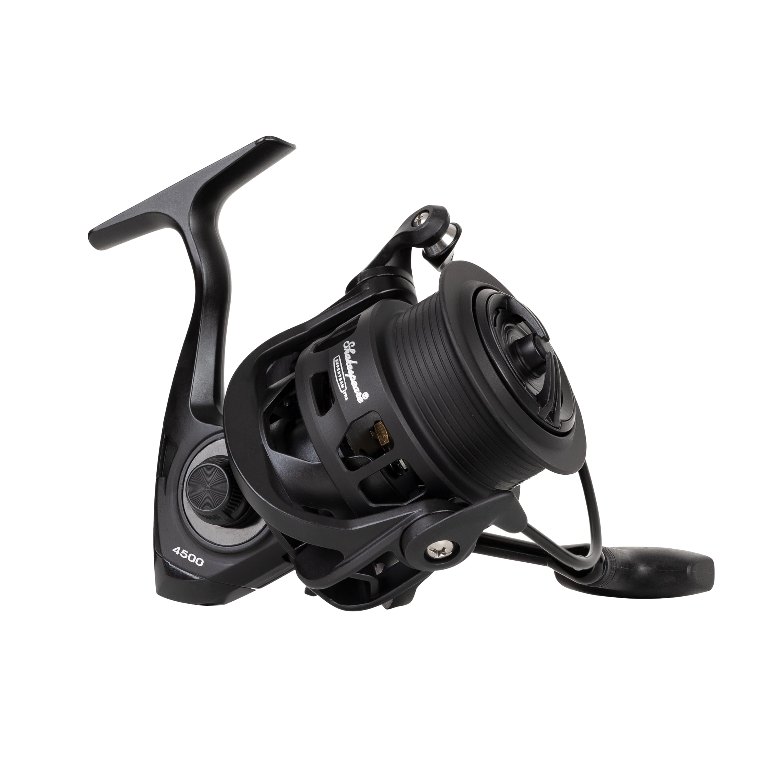 Shakespeare Moulinet Superteam FRX - Long Cast Spool, Bobine et poignée en Aluminium, Bobine de Rechange en Aluminium, Design gravé au Laser, Double Clip de Ligne Mono/Branche - 3500 & 4500 Tailles