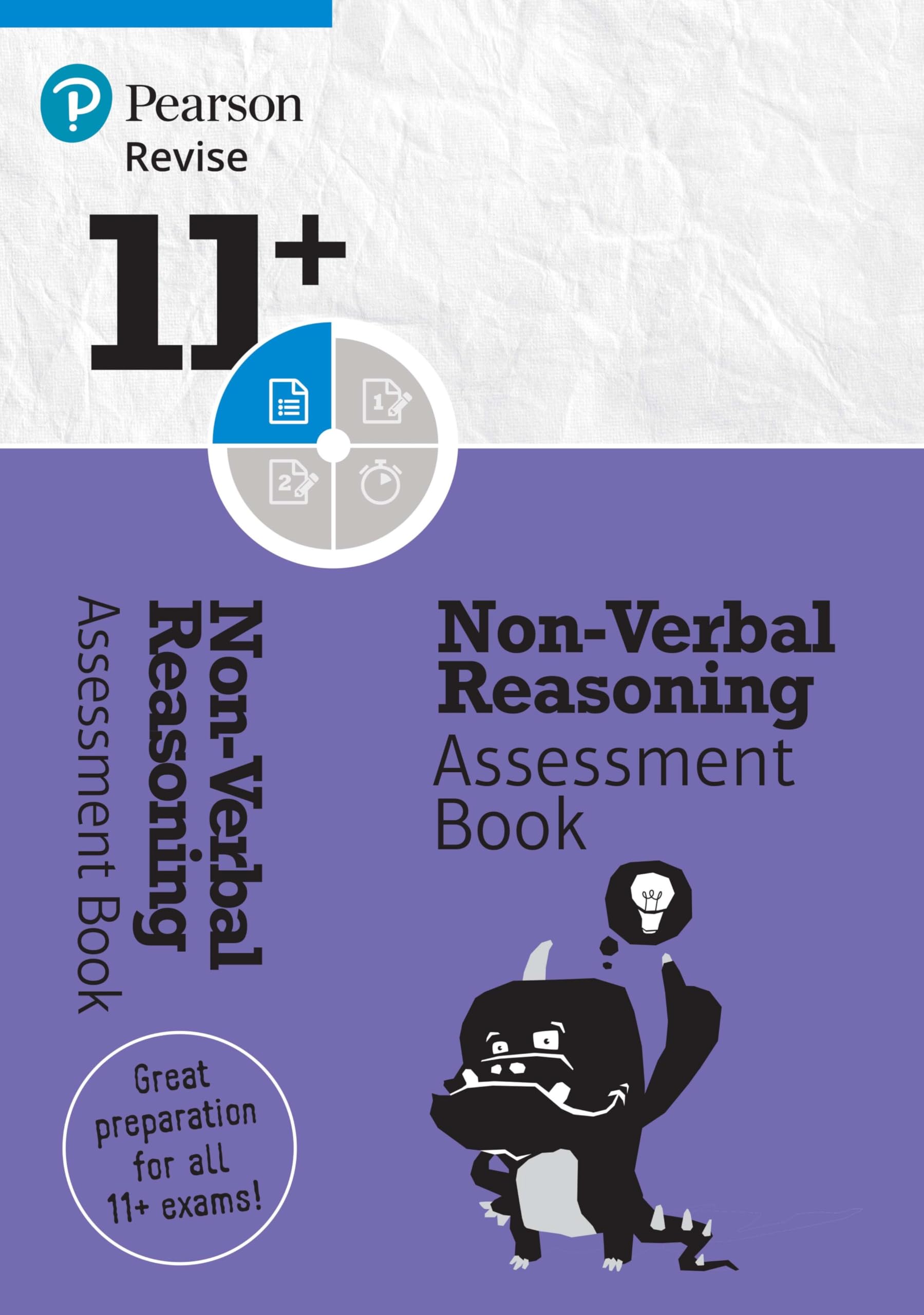 Pearson REVISE 11+ Non-Verbal Reasoning Assessment Book - for the 2024 and 2025 exams: Assessment Book: Ages 8 - 10+ Years