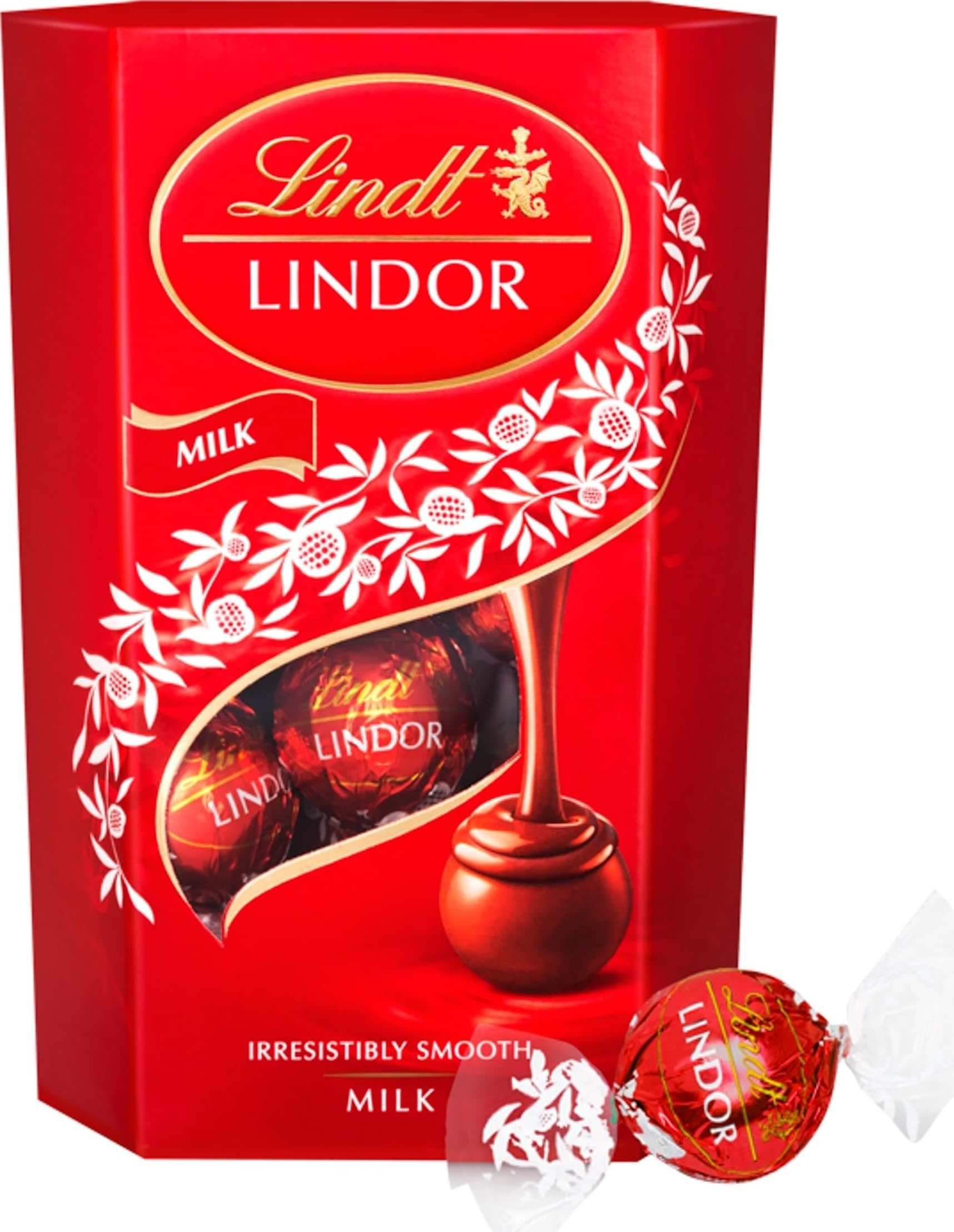 Lindt Lindor Milk Chocolate Truffles Box, 200g