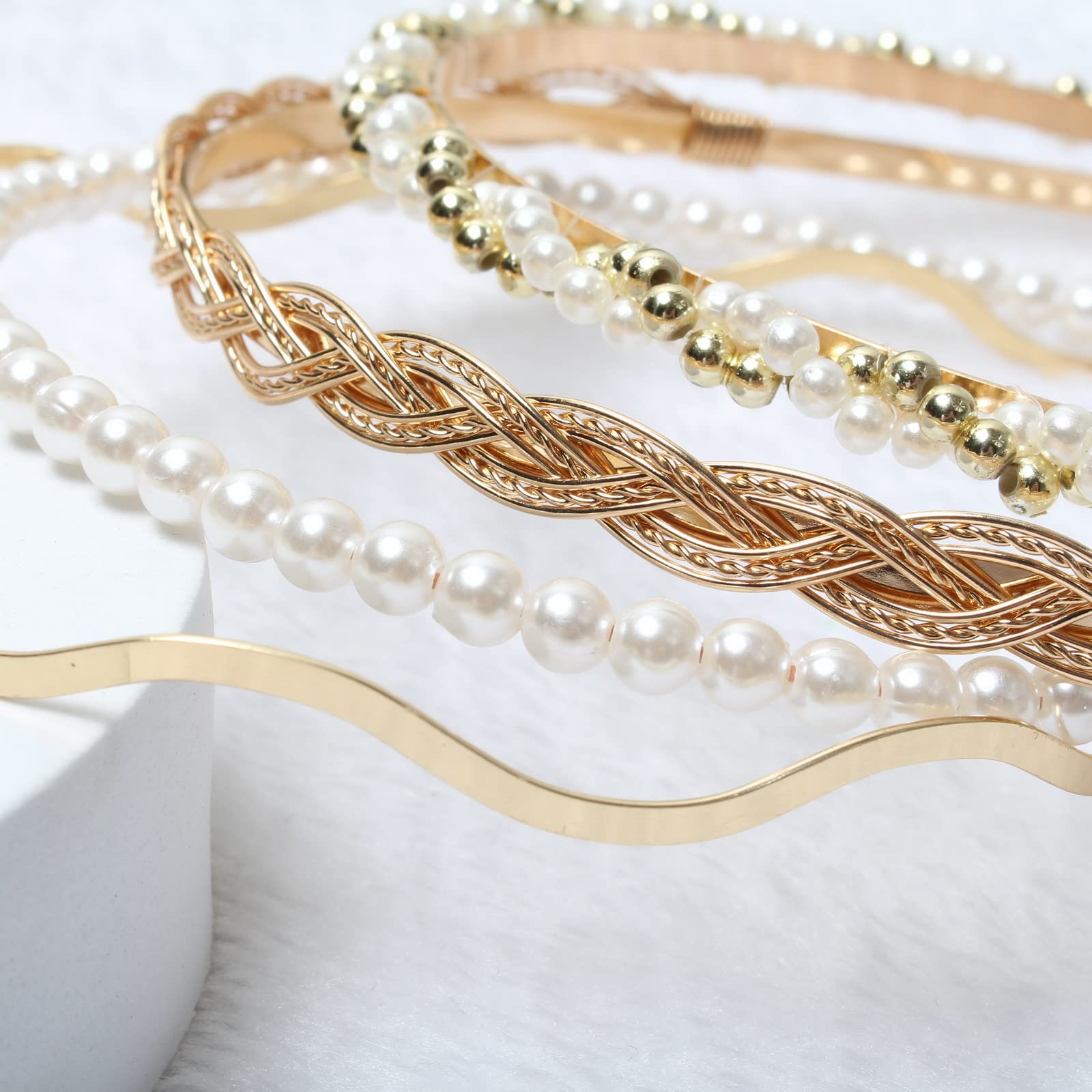 Amazon.com : naibirdr 6PCS Different Designs Headbands for  display picture 3