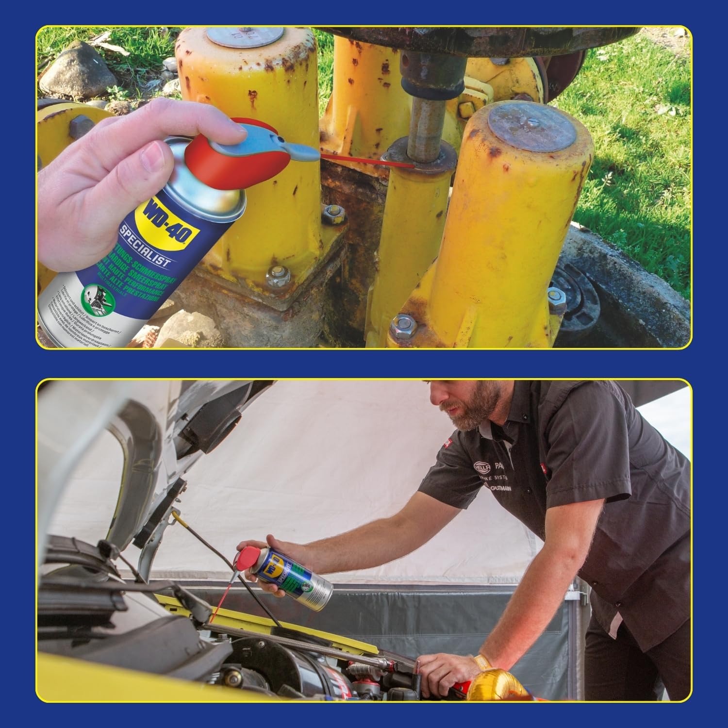 WD-40 Specialist PTFE Spray lubrificante, 250 ml, Grigio