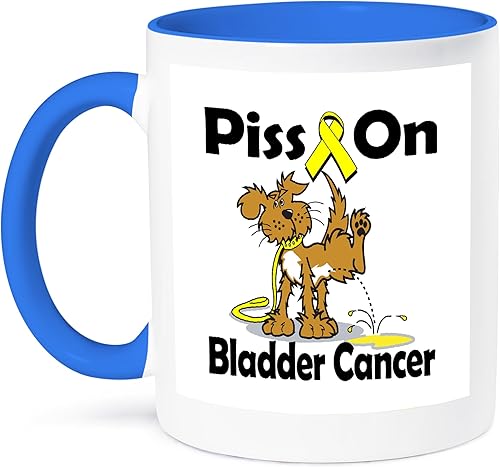 3dRose Mear en el diseño de la causa de la cinta de concientización del cáncer de vejiga - Tazas (mug_115793_11)