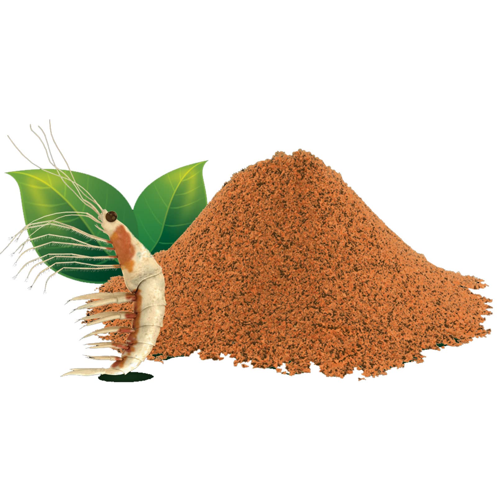 POKUSA - RawDietLine Antarktischer Krill | Pulver Barf-Ergänzung | Reich an Omega-3 & Astaxanthin | Für Hunde & Katzen | (700 g)