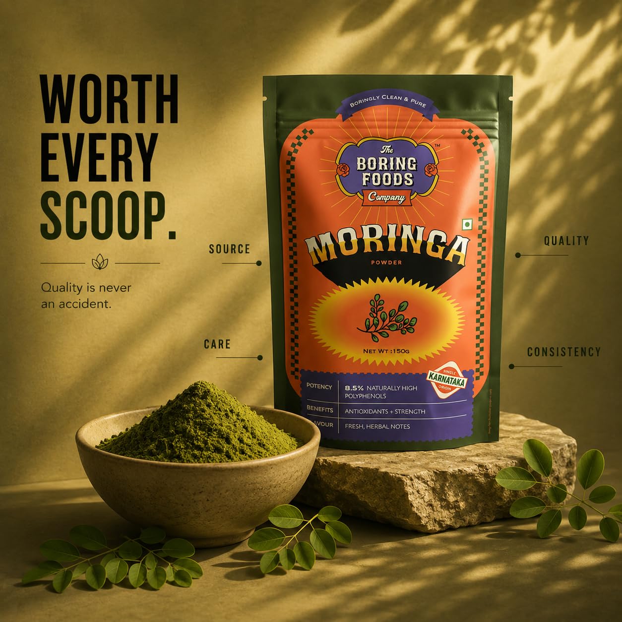 Moringa Powder | 150g | Nature's Multivitamin | Pure Drumstick Leaf Powder — Amazon image 5