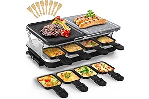 Voohek Raclette Table Grill: Elevate Your Indoor Grilling Experience