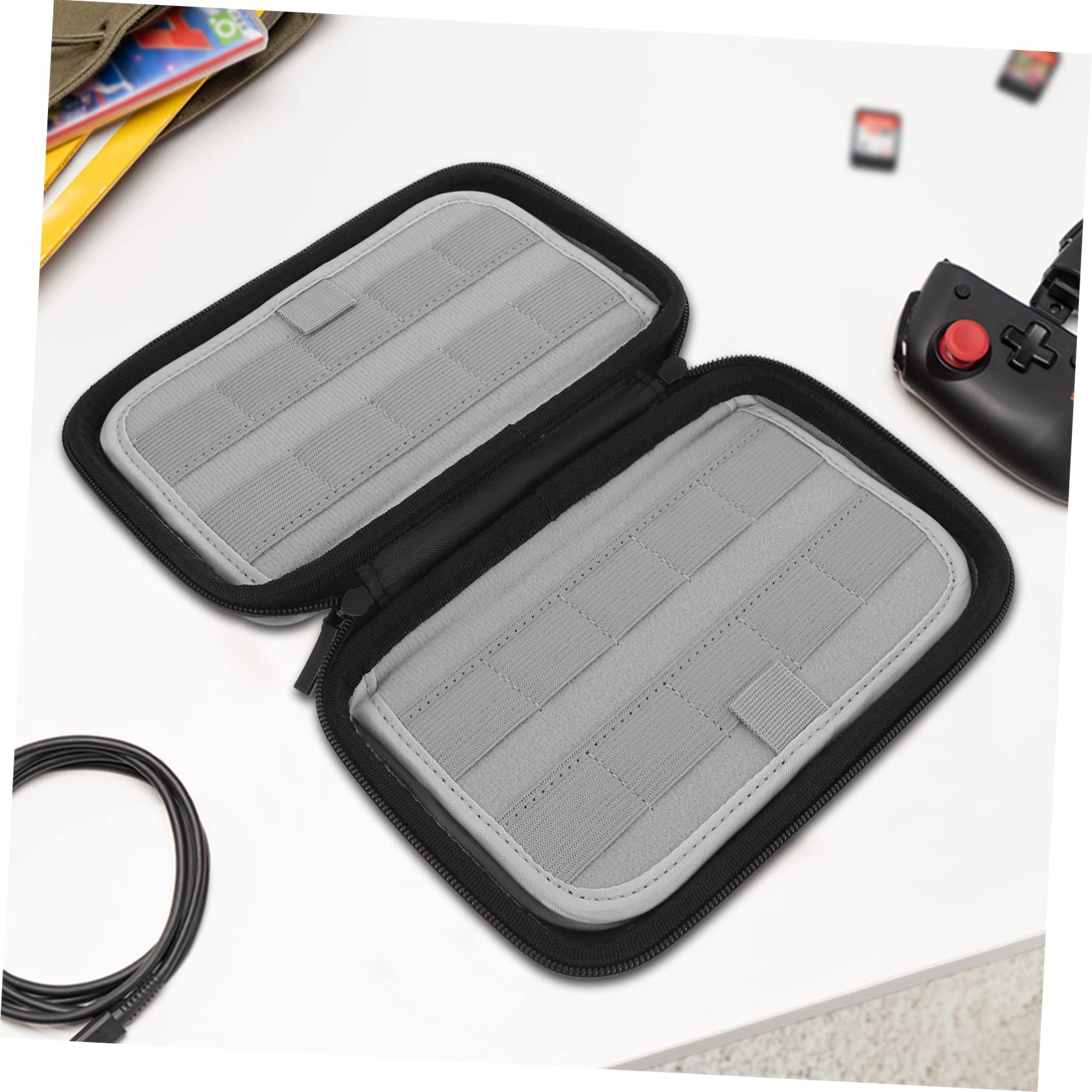 SEWACC Game Storage Case Slots Game Holder for Easy Access Flap Design for Organizing