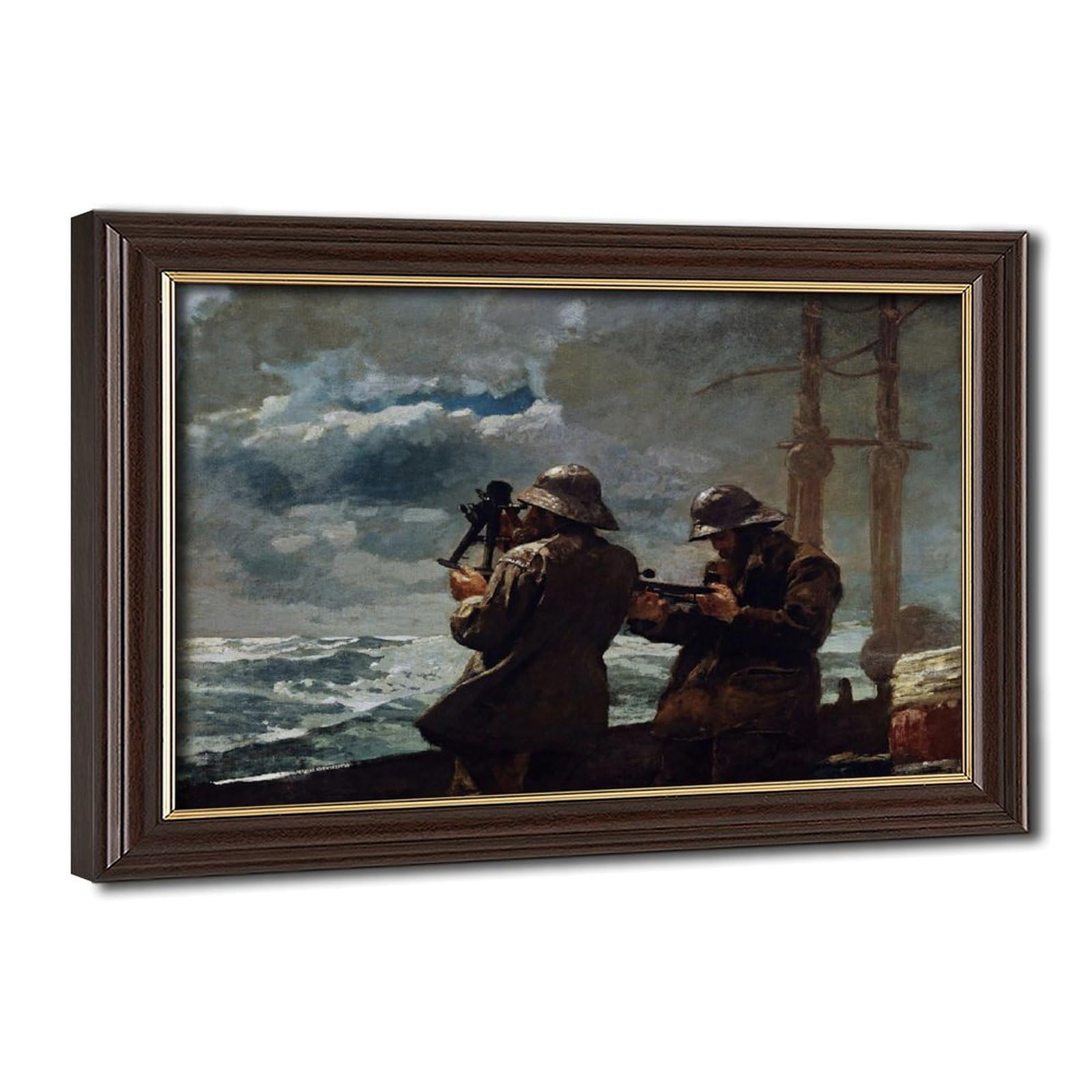 WCYB Eight Bells by Winslow Homer Art Posters Prints Canvas Deco Paintings Wall Art Hangable Frame 8" L X 12" W