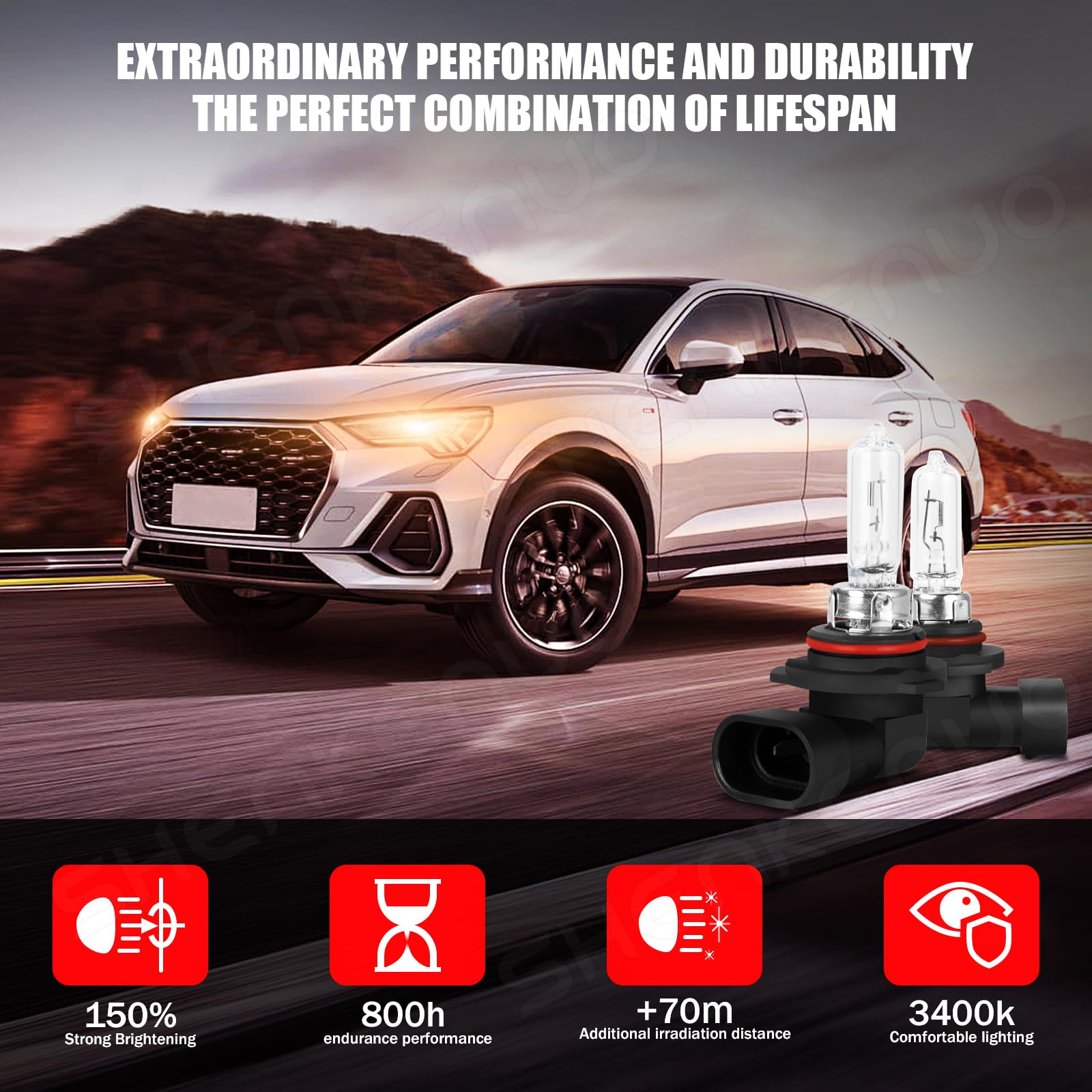 OQSNCV Fit for Ford Ranger Halogen - Key Features