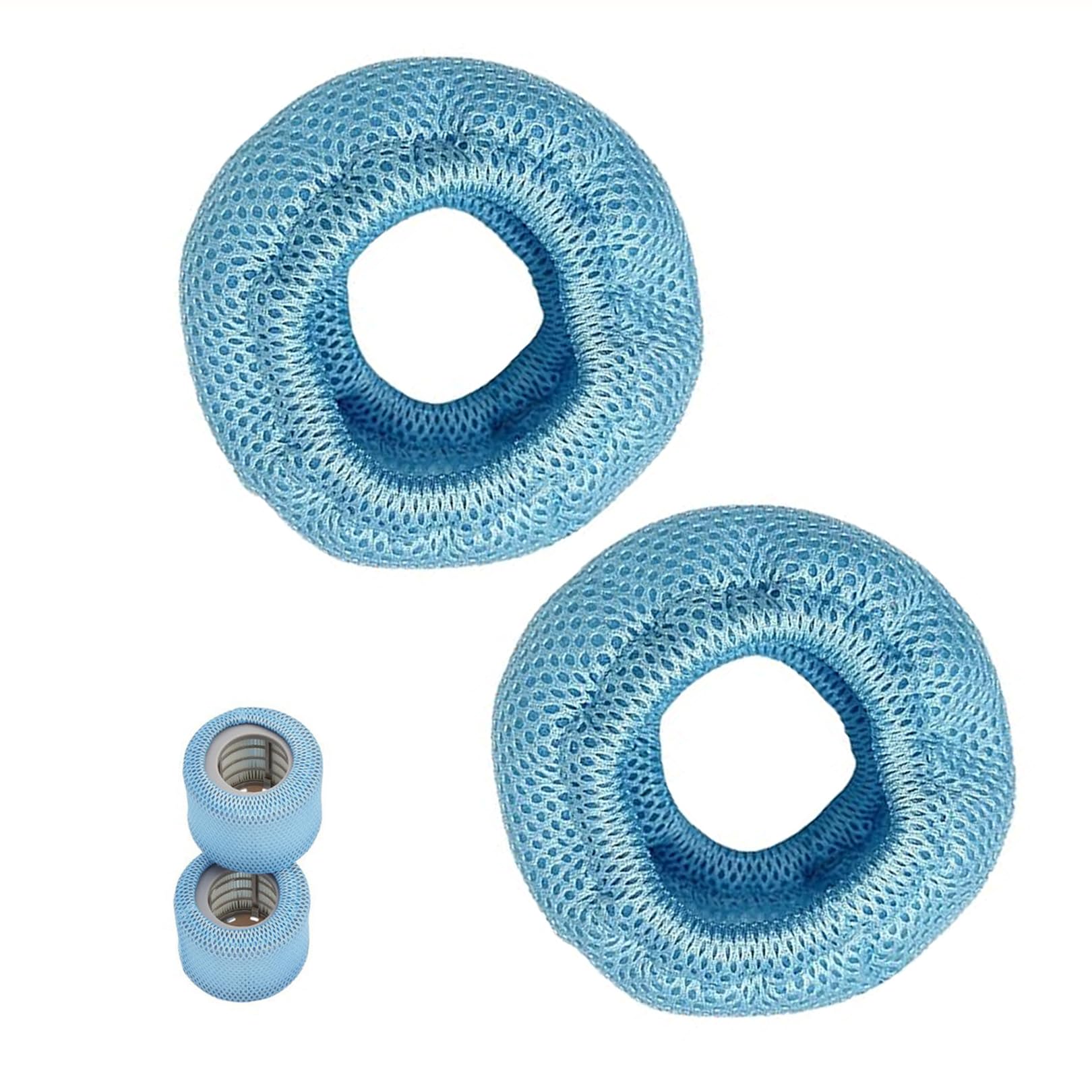 2 Stück Whirlpools Schutznetze,Wiederverwendbare Ersatzteile,90 Pleats Sieb Ersatzfilter,Multifunktional Schutznetz Mesh,Whirlpool Ersatzteile,Schutzmaschenfilter Für Mspa Spa Pools Whirlpools Filter