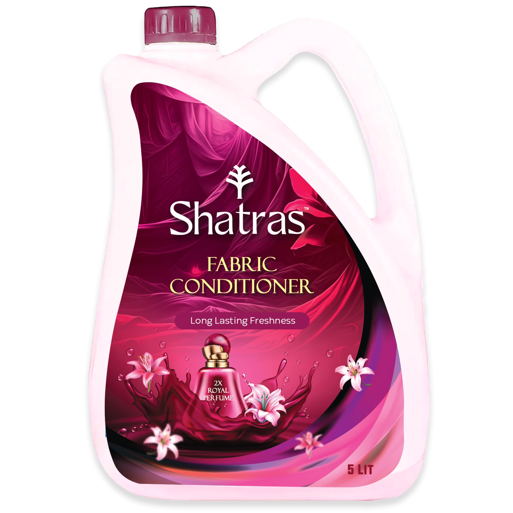 SHATRAS 2X Royal Perfume Fabric Conditioner - 5 Liter | After Wash Liquid Fabric Softener Increase | Softness, Shine & Long Lasting Royal Perfume Fragrance For Your Fabrics (B0D9KRYTFV) Amazon Price History, Amazon Price Tracker