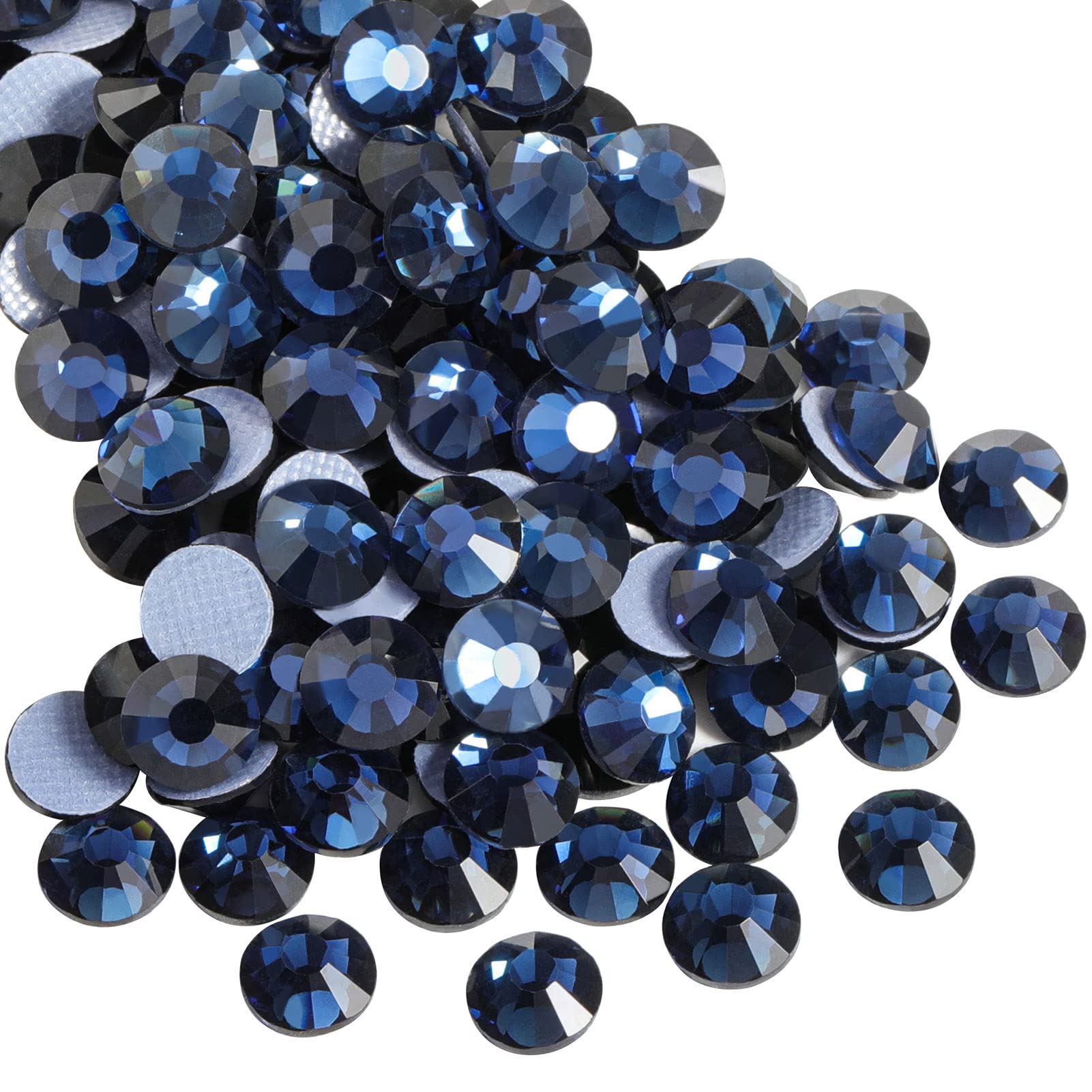 Beadsland Hotfix Rhinestones, Flatback Crystal Rhinestones for Crafts Clothes DIY Decoration