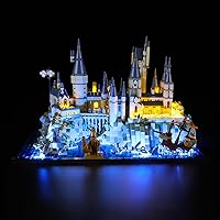 Vista 3 de LIGHTAILING Light for Lego- 76419 Castle and Grounds - Led Lighting Kit Compatible with Lego Building Blocks Model - NOT Included The Model Set