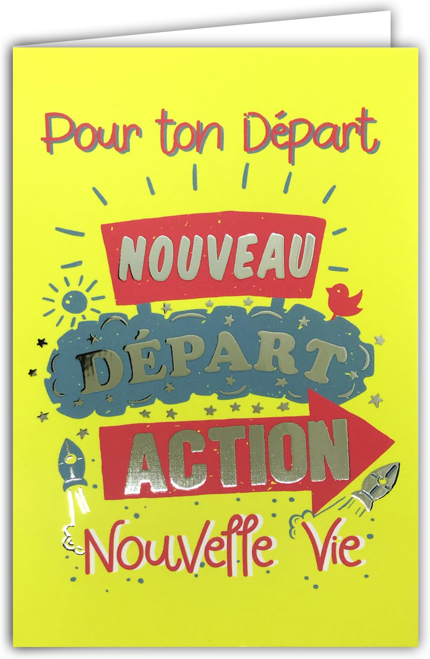 AFIE 69-4061 Carte Au revoir Bon Voyage Nouveau Départ Retraite ...