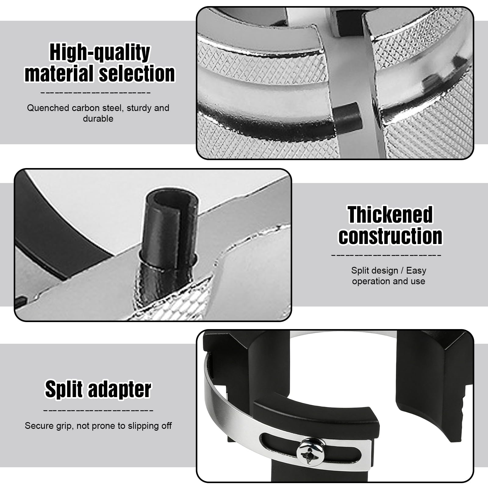 Outil Montage Joint Spi Fourche: 39-50 Mm Joint De Fourche Moto, Réglable Outil Installation De Joints De Fourches, Pratique Et Résistant Pilote De Joint Spi De Fourches Pour Moto