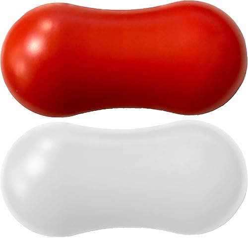 Miniatura 3 de Barredora de migas de mesa, 1 paquete blanco o rojo de 5.5 x 2.75 pulgadas, cepillo de limpieza reutilizable, barredora de migas de mano, con