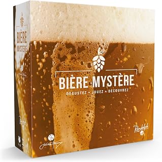 Bière Mystère | FR | Jeu d'ambiance | 18 ans + | 2 à 24 joueurs | 30 min