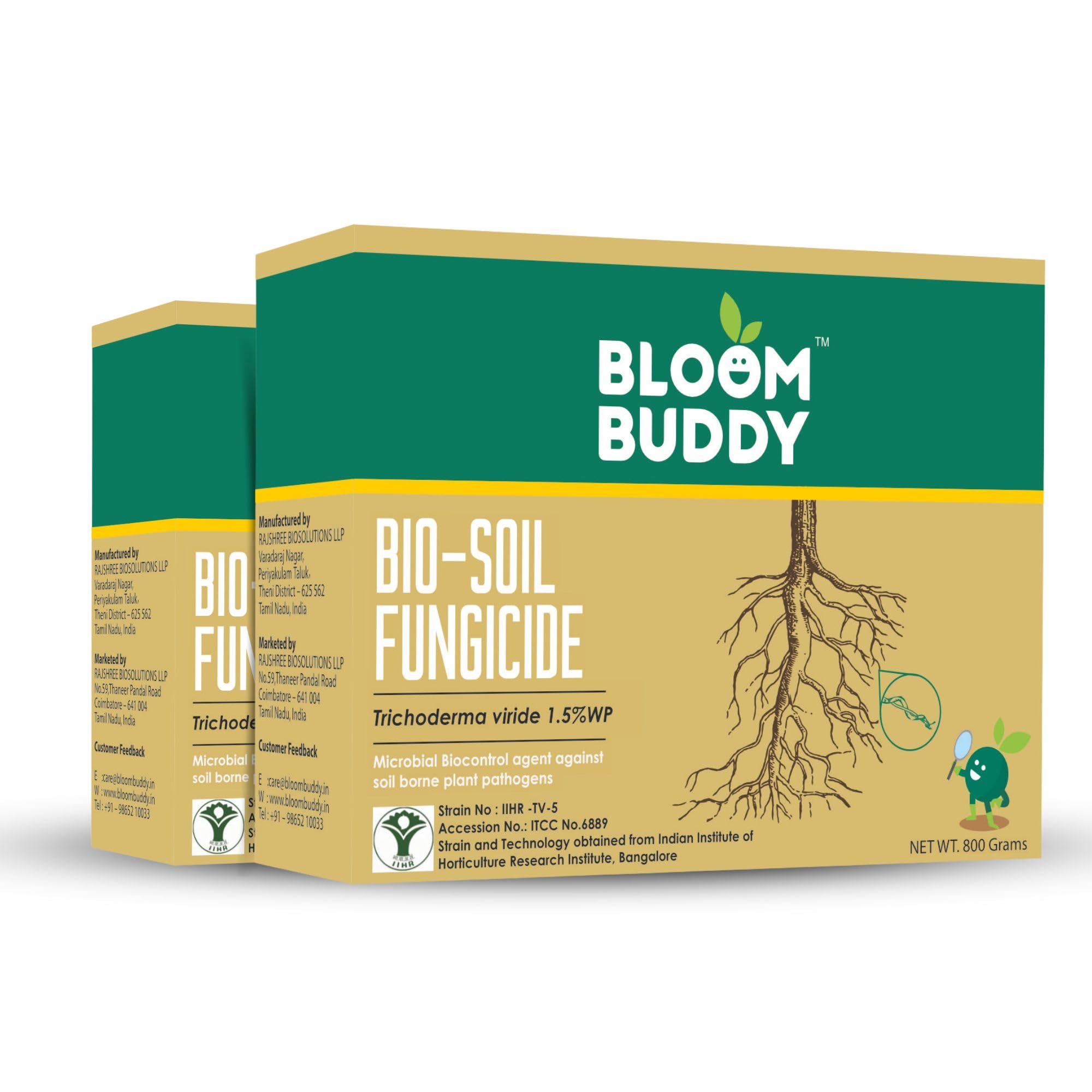 Bloombuddy Trichoderma Viride Powder 1600 gm (2 x 10^8 CFU per Gram) For Plants 1600 gm (Bio Soil Fungicide) (B0DH2NJ24H) Amazon Price History, Amazon Price Tracker