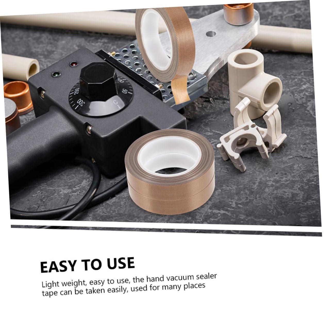 MUSISALY 10m Roll of Sealer Tape for Vacuum Sealer Made of Resistant to Wear High Temperatures