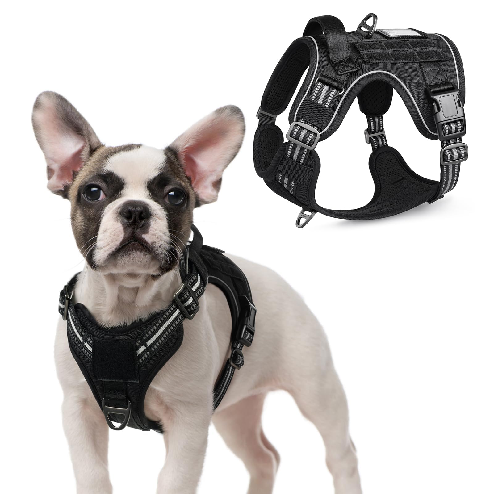 rabbitgoo Tactical Dog Harness Small