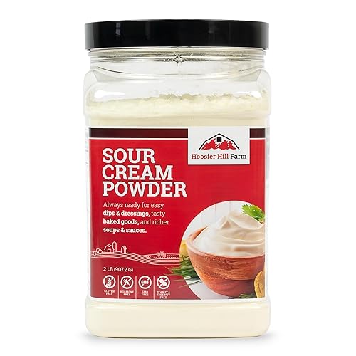 Miniatura 8 de Hoosier Hill Farm Crema agria en polvo, 1 Lb. Jar