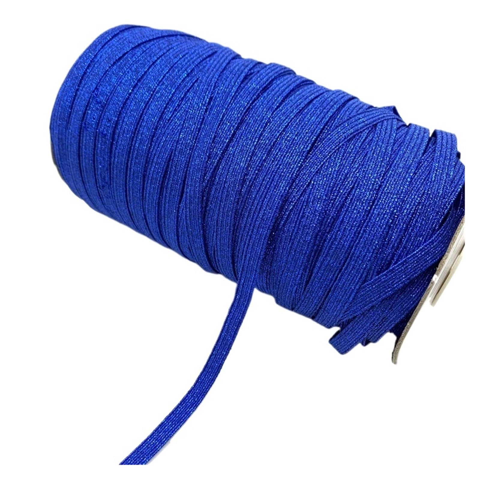 Generisch 5 yards 6mm Glitter Elastisches Band Nähen Elastisches Band Fiat Gummiband for Taille Band Stretch Seil Elastisches Band(21,1 Roll 135yards)