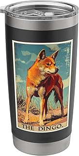Dingo Tarot Card Dingos Dingo Stainless Steel Insulated Tumbler