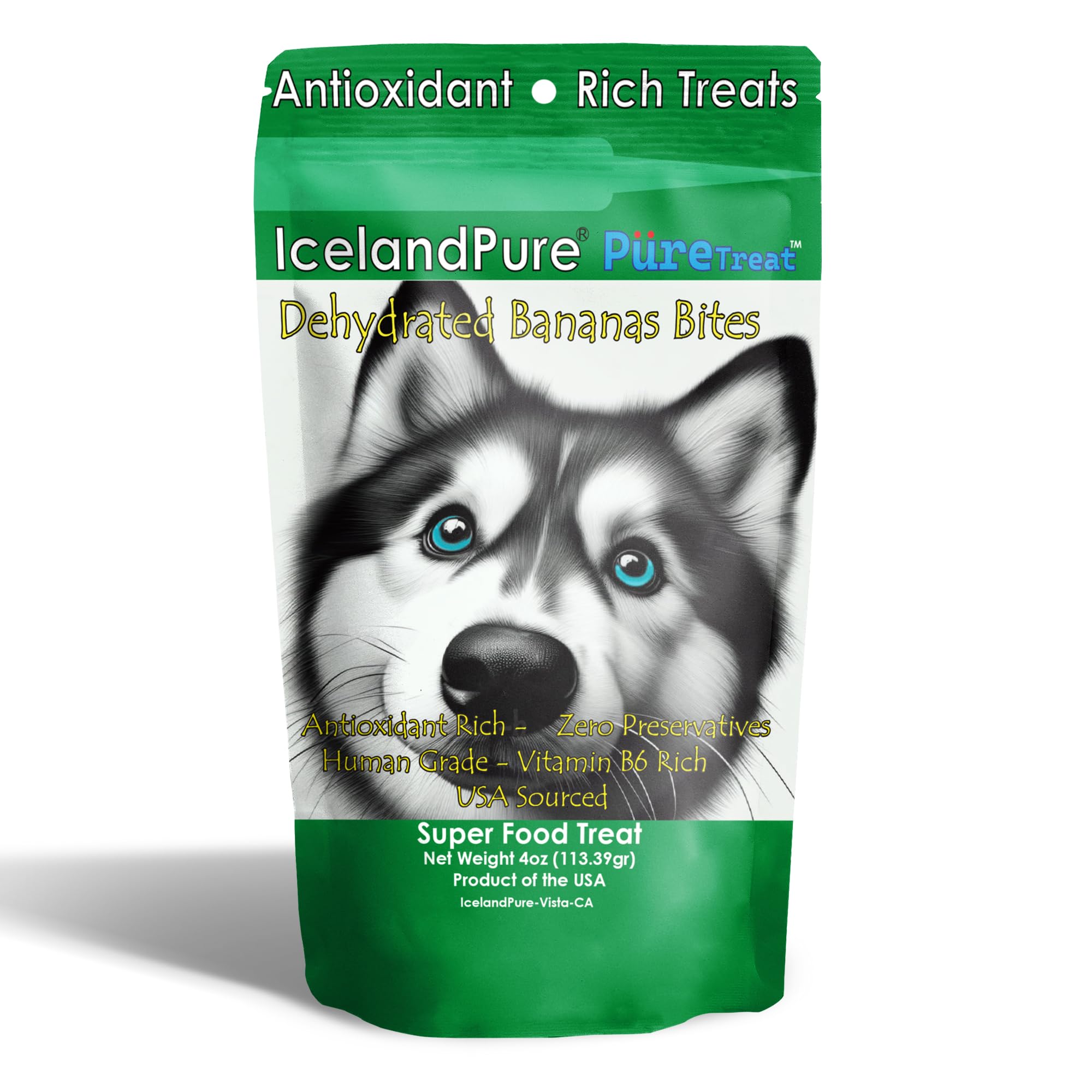 Iceland Puredehydrated Bananas Pure Treats Dehydrated In Small