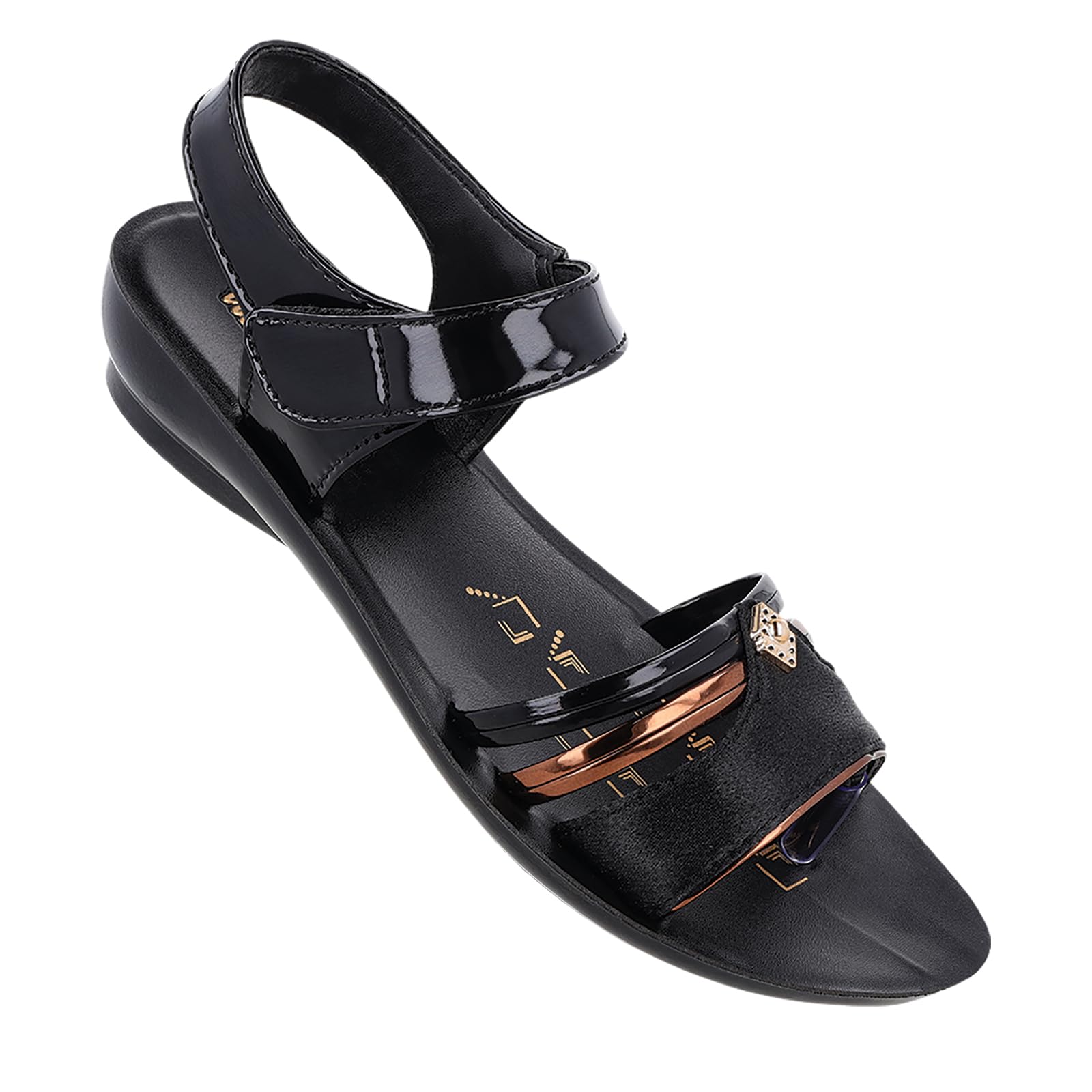 WALKAROO WL7854 Womens Fashion Sandals Dailywear and Regular use - Blue (B0CQYT2FD5) Amazon Price History, Amazon Price Tracker