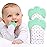 2Pack Silicone Teething Mitt, Soothing Infant Teething Mitten Pain Relief, Prevent Scratches Glove, Safe Silicone Teething Toys for 0-12 Months