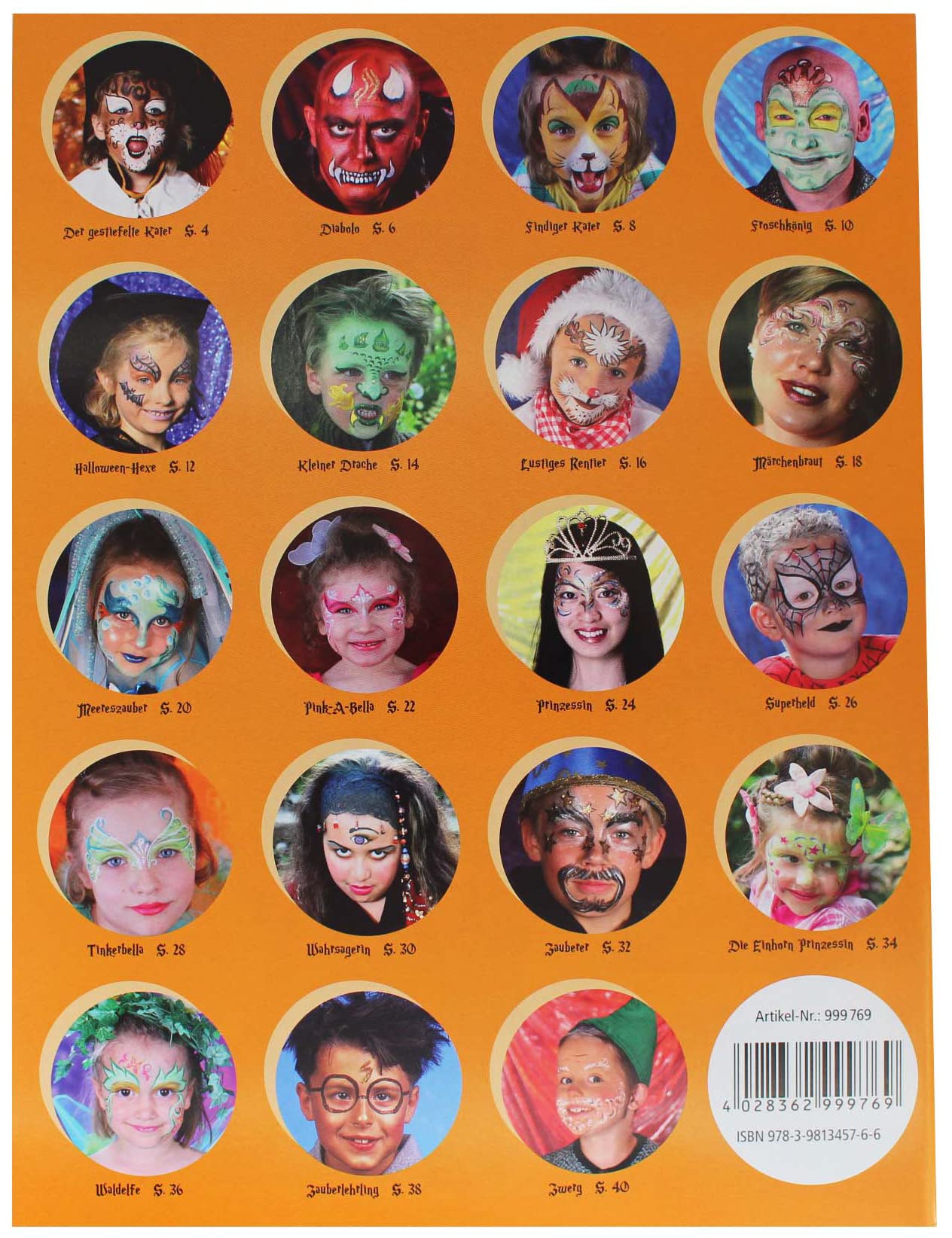 Eulenspiegel - Trucco bianco clown | Mondo Artista