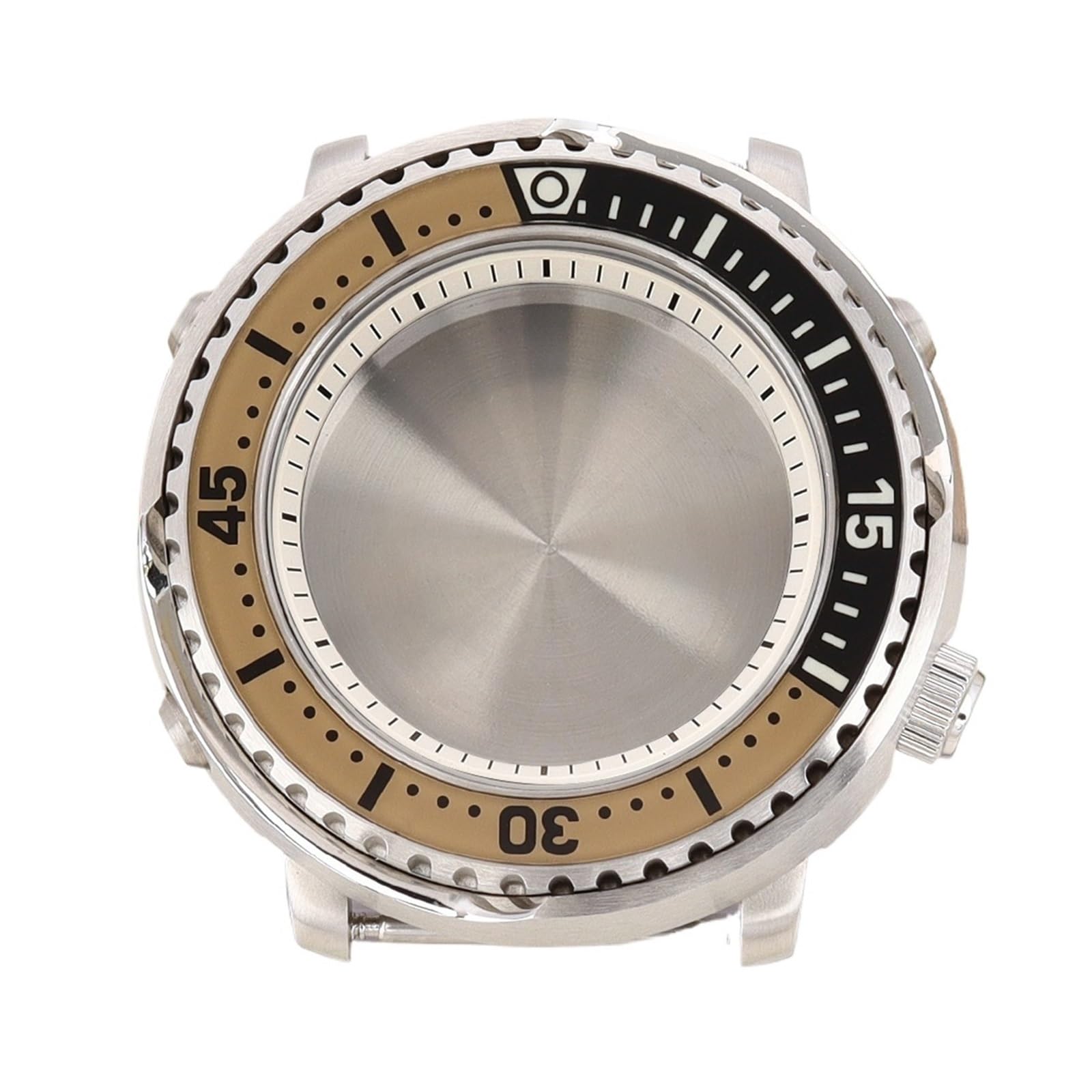 1pc 43mm 20ATM wodoodporna obudowa zegarka C3 Bezel szafirowe szkło dla NH35 NH36 NH34 NH38 4R36 ruch 28.5mm Dial