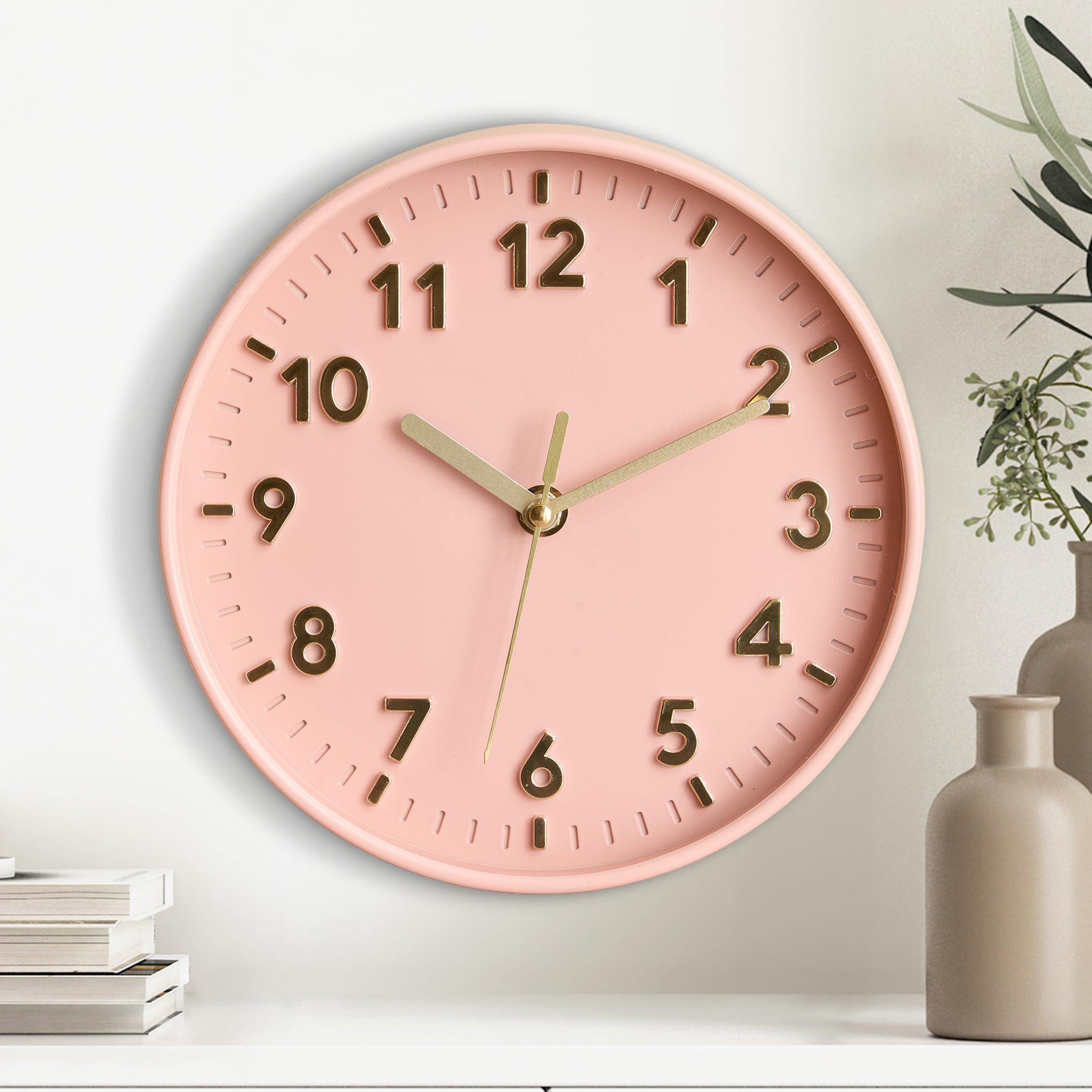 Buy Home Centre Ambrose Ambiente Wall Clock - 20cm Online at Low